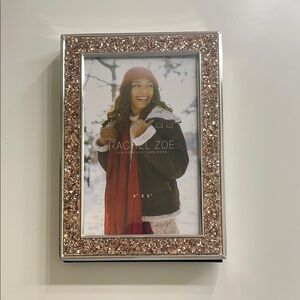 Rachel Zoe Rose Gold Ornate Picture Frame